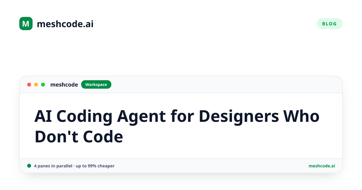 AI Coding Agent for Designers Who Don't Code