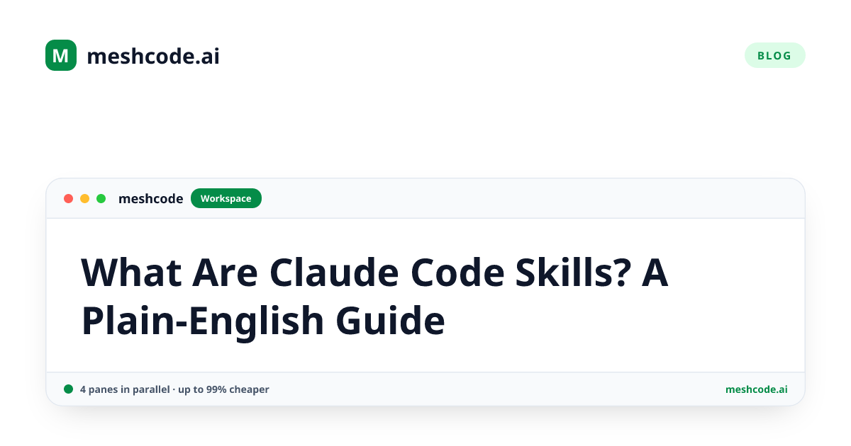 What Are Claude Code Skills? A Plain-English Guide