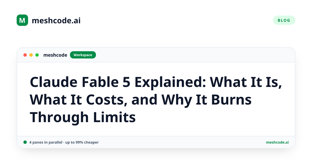 Claude Fable 5 Explained: What It Is, What It Costs, and Why It Burns Through Limits