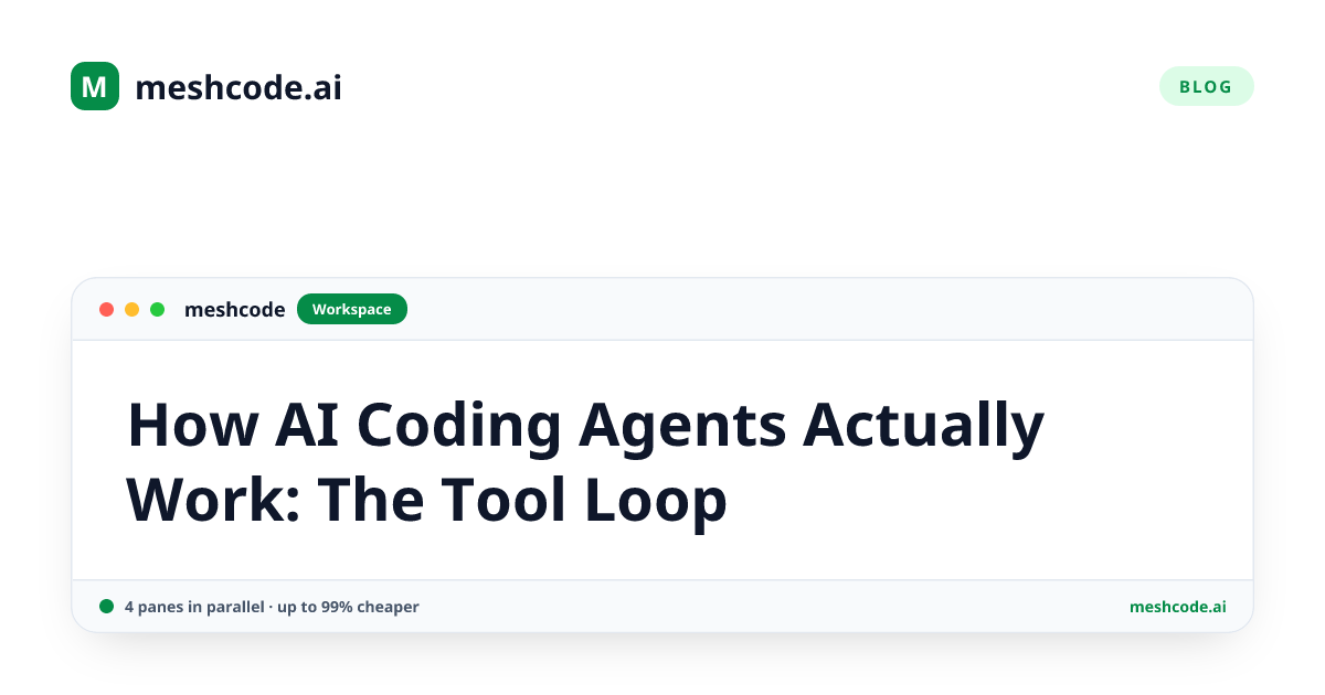How AI Coding Agents Actually Work: The Tool Loop